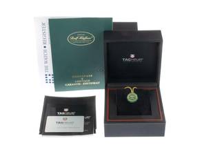  TAG Heuer Link Lady Ref.CJF1314.BA0580 2010 Full Set sehr gut Vintage Link Lady Chronograph Diamanten Perlmutt 