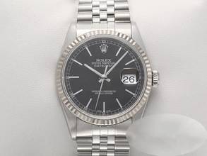 Thumbnail von Rolex Datejust 36 16234 Stahl Weissgold 750 2004 Automatik 36mm Stainless Steel 18kt White Gold Date Just Jubilé-band Chronometer Oyster