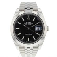  Rolex Datejust 41 Jubilee Black Dial 