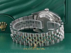 Thumbnail von Rolex Datejust 36 116234 White Jubilee Dial With Big Diamonds - Full Set 36mm