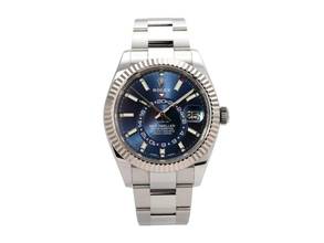  Rolex Sky-Dweller Edelstahl Weißgold Ref. 326934 Blau 