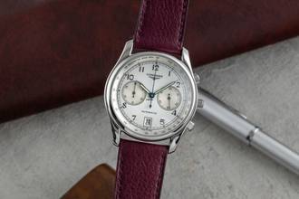  Longines Chronograph SwissAir Exclusive No.3 Stahl Automatik Ref. L2.612.4 