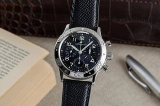 Thumbnail von Breguet Type XX - XXI - XXII Aeronavale Chronograph Stahl Automatik Ref. 3800 Klassiker