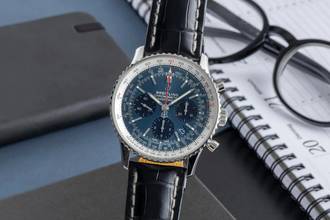 Thumbnail von Breitling Navitimer 1 B01 Chronograph Stahl Automatik Ref. AB0121211C1P1 B&P