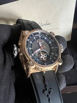 Strom Agonium NETHUNS II TOURBILLON GOLD Die No.1/9 pre-owend (aus Nachlass)