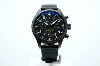 Thumbnail von IWC Fliegeruhr Chronograph Pilot Chronograph Edition Royal Maces 44,5mm - Black Ceramic - IW389107 2022