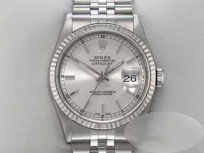 Thumbnail von Rolex Datejust 36 36mm 16234 2001 Stahl Weissgold 750 Automatik Stainless Steel 18kt White Gold Date Just Jubilé-band Chronometer Oyster