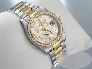 Thumbnail von Rolex Datejust 36 36mm 116243 2011 Stahl Gelbgold 750 Diamanten Automatik Stainless Steel 18kt Yellow Gold Oyster-band Chronometer