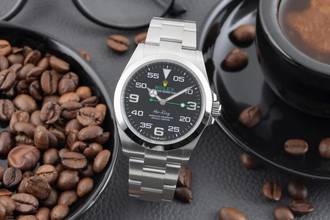 Thumbnail von Rolex Air King Automatik Oyster Edelstahl Herrenuhr Ref. 126900 B&P 2023