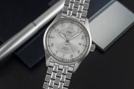  IWC Fliegeruhr Mark Pilot´s Watch Mark XVI Stahl Automatik Ref. IW325505 B&P 2017 