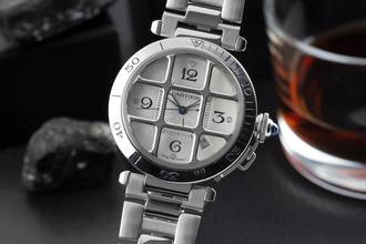  Cartier Pasha de Cartier Plongeur Stahl Automatik Ref. W31040H3 