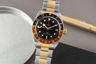 Thumbnail von Tudor Black Bay GMT Stahl / Gold Automatik Herrenuhr M79833MN B&P 2022