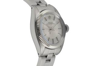 Thumbnail von Rolex Oyster Perpetual Stahl / Weissgold Automatik Damenuhr Ref. 6719 Vintage