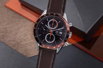  TAG Heuer Carrera Calibre 16 Chronograph Stahl Automatik Herrenuhr Ref. CV2013-0 