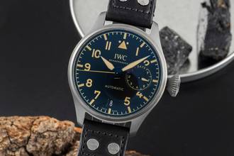 Thumbnail von IWC Große Fliegeruhr Big Pilot Titan Automatik Herrenuhr Ref. IW501004 Box & Papiere 2021
