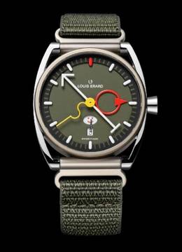 Louis Erard La Semaine Louis Erard x Alain Silberstein Khaki