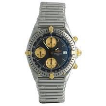  Breitling Chronomat Black Dial Ref 81950 - Rouleaux Bracelet 