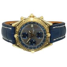 Thumbnail von Breitling Chronomat 18K.Yellow Gold Ref.K13048 Full Set Like New Unique Piece