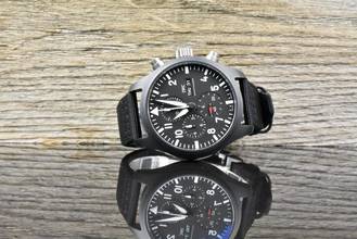 Thumbnail von IWC Fliegeruhr Chronograph Top Gun Pilot Chronograph Top Gun IW389101 Black Ceramic neuwertig 2023 Full Set