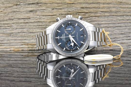 Omega Speedmaster '57 Navi Blue Chronograph MINT - NEUWERTIG - Full Set 2022 
