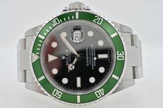  Rolex Submariner Date 50th 16610LV Full Set LC170 