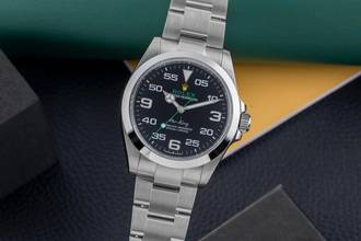 Thumbnail von Rolex Air King Automatik Oyster Edelstahl Herrenuhr Ref. 126900 B&P 2025