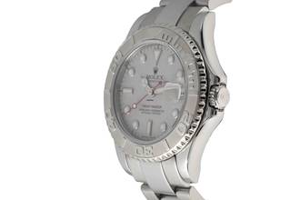 Thumbnail von Rolex Yacht-Master 35 Oyster Stahl / Platin Medium Size Ref 168622 A-Serie