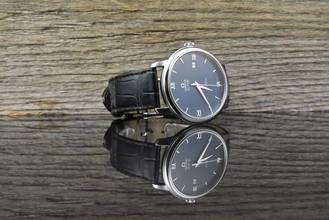 Thumbnail von Omega De Ville Prestige Co Axial 39,5MM Blue Dial Automatik - B&P 2016
