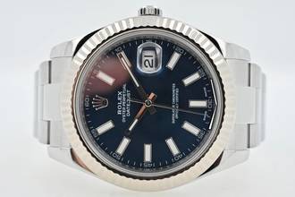 Thumbnail von Rolex Datejust II 116334 Blue Blau