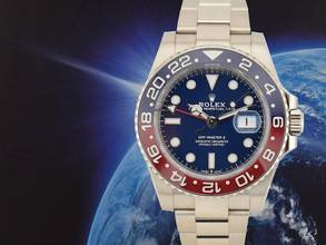  Rolex GMT-Master II 126719blro - White Gold & Blue Dial - Like New 2020 Discontinued 