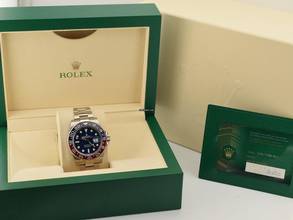 Thumbnail von Rolex GMT-Master II 126719blro - White Gold & Blue Dial - Like New 2020 Discontinued