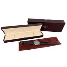 Thumbnail von Patek Philippe Calatrava Date 3445 Oversize slate grey dial white gold 18KT 1967's
