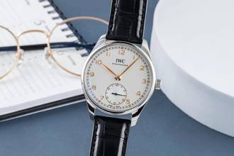 Thumbnail von IWC Portugieser Automatik Stahl Automatik Herrenuhr Ref. IW358303 Box & Papiere 2025