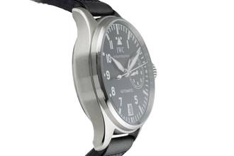 Thumbnail von IWC Große Fliegeruhr Schaffhausen Big Pilot Automatik 7 Days Edelstahl Herrenuhr Ref IW500201