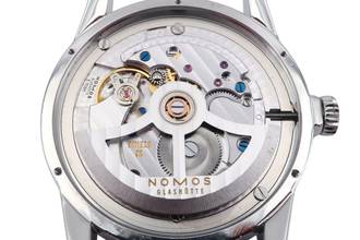 Thumbnail von NOMOS Zürich Datum Automatik Datum Edelstahl Herrenuhr Ref. 802 Box & Papiere 2014