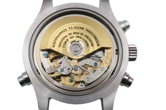 Thumbnail von IWC Fliegeruhr Doppelchronograph Spitfire Panda Stahl Automatik Ref. IW371802