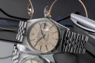 Thumbnail von Rolex Datejust 36 Stahl / Weissgold Automatik Herrenuhr Ref. 16014 Klassiker