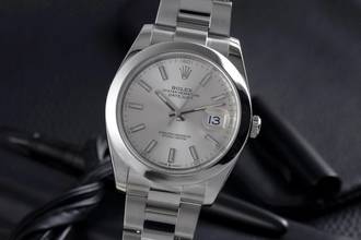 Thumbnail von Rolex Datejust 41 Silver Dial Edelstahl Automatik Herrenuhr Ref. 126300