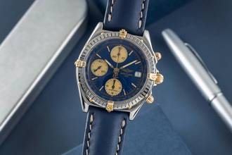  Breitling Chronomat Chronograph Stahl / Gold Automatik Ref. B13048 