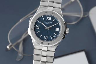  Chopard Alpine Eagle 41 Stahl Automatik Ref. 298600-3001 B&P 2019 