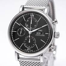 Thumbnail von IWC Portofino Chronograph 42 Black – IW391010 – like NEW – 12/2017 Full Set