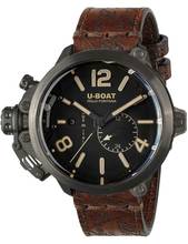  U-Boat Capsule 8805 Herrenuhr Capsule Titanium BK BE 50mm 10ATM 
