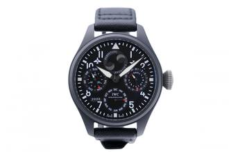 Thumbnail von IWC Große Fliegeruhr Top Gun Big Pilot Top Gun - Perpetual Calendar In Ceramic - With Box And Papers - IW502902 2014