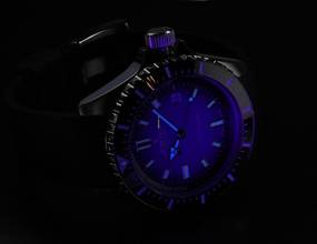 Thumbnail von Edox men's watch automatic Skydiver 80120 3NCA BUIDN Swiss Made Ø 44 mm