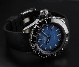 Thumbnail von Edox men's watch automatic Skydiver 80120 3NCA BUIDN Swiss Made Ø 44 mm