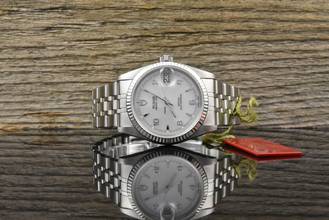 Thumbnail von Tudor Prince Date 74034 Mother-of-Pearl Dial - NOS - SERVICE - FULL SET 2005