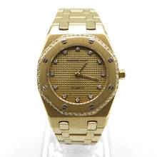 Thumbnail von Audemars Piguet Royal Oak Lady Vollgold mit Brillanten Nur Uhr
