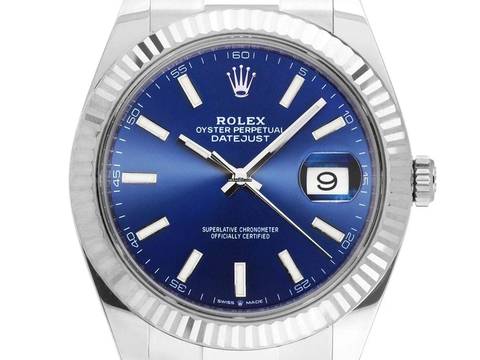  Rolex Datejust 41 Ref.126334 2025 Full Set Ungetragen Datejust Stahl 18kt Weißgold 