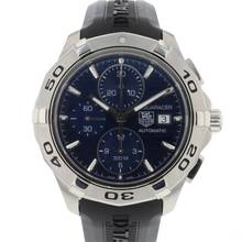  TAG Heuer Aquaracer 300M Chronograph Blue Dial 