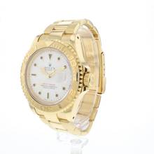  Rolex Yacht-Master 40 Yellow Gold White Dial 